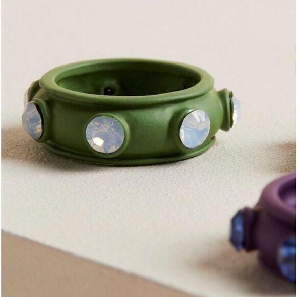 Torrid Matte Stone Ring Set - Picture 4 of 5